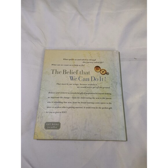 Believe and Achieve Inspiration For The Journey Called Life 2004 Hallmark Gift - Picture 2 of 4